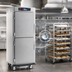 Thumbnail image #3 for Metro C5 9 Series Full-Height Controlled Humidity Heated Holding and Proofing Cabinet, 35-Pan, Mobile, Solid Dutch Doors, Stainless Steel, 120V