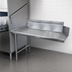 Thumbnail image #3 for Advance Tabco Clean Straight Dish Table, Left-Attach, Right-to-Left Flow, 47 x 30 Inches, 10-1/2 Inch Backsplash
