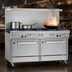 Thumbnail image #3 for Southbend Ultimate 60-Inch 8-Burner Gas Restaurant Range with Standard Oven and Convection Oven
