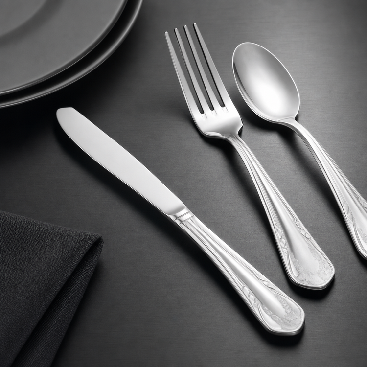 Product image #3 for Monte Carlo Medium Weight Dinner Knife, 18/0 Stainless Steel, Mirror Finish