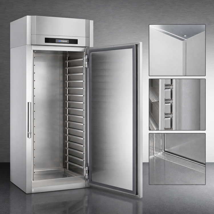 Product image #3 for Victory UltraSpec HIS-1D-1 Full-Height Roll-In Heated Cabinet, 33.6 cu. ft. Capacity
