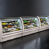 Thumbnail image #3 for Howard-McCray 40E Series 75.5-Inch Endless Design Curved Glass Dry Bakery Display Case with LED Lighting