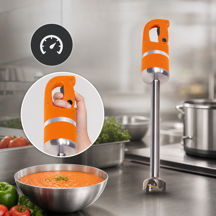 Product image #3 for Master MX004.1 Single-Speed Immersion Blender with 16-Inch Stainless Steel Shaft, 115V