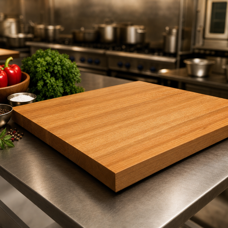 Product image #3 for John Boos Appalachian 60-Inch x 38-Inch Edge Grain Oak Island Countertop, 1-1/2-Inch Thick, Varnique Finish