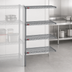 Thumbnail image #3 for Eagle Valu-Master 4-Tier Add-On Wire Shelving Unit, 24 x 18 x 63 Inches, Pewter Gray Epoxy Finish