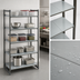 Thumbnail image #3 for Cambro Camshelving Basics Plus 5-Tier Solid Stationary Polymer Shelving Starter Unit, 18