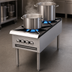 Thumbnail image #3 for Garland Regal Series 18-Inch Wide Gas Double Stock Pot Range with 2 Front-to-Back Burners, Manual Controls, Standing Pilot, and 90,000 BTU