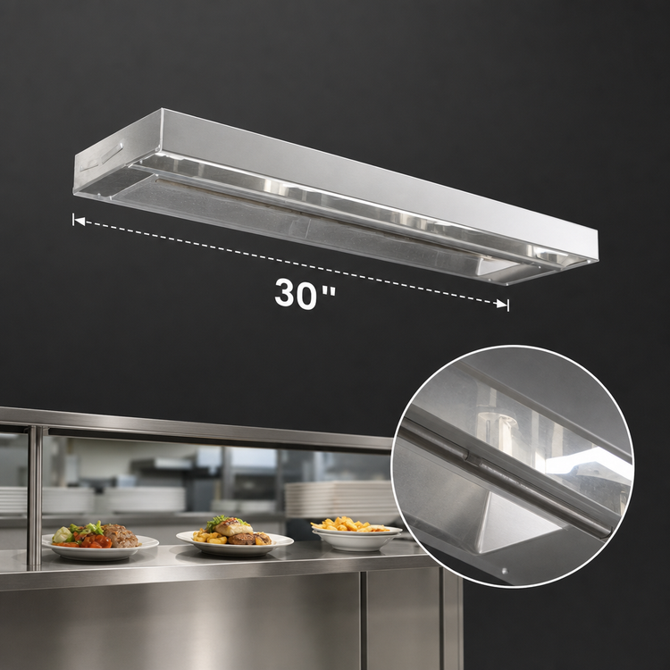 Product image #3 for Eagle RedHots 30-Inch Single Rod Unlighted Strip Heat Lamp, 120V, 450W