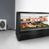 Thumbnail image #3 for Howard-McCray HMC 34N Series 96-Inch Remote Full Service Double Duty Deli Meat & Cheese Case, Black Exterior, LED Lighting