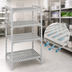 Thumbnail image #4 for Camshelving Premium 4-Tier Vented Stationary Starter Polymer Shelving Unit, 24 x 72 x 64 Inches, Speckled Gray