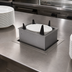 Thumbnail image #3 for Atlas Metal Drop-In Unheated Oval Platter Dispenser with Enclosed Frame, 13-3/4 x 10-5/8 Inch Capacity