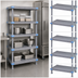 Thumbnail image #3 for Millenia 5-Shelf Solid Polymer Stationary Starter Shelving Unit, 30