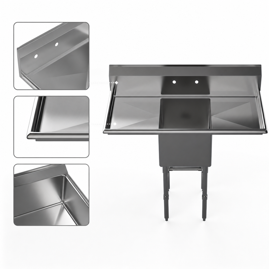 One-Piece Sanitary Construction