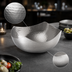 Thumbnail image #3 for American Metalcraft Squound 67 oz Stainless Steel Hammered Square Serving Bowl