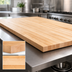 Thumbnail image #3 for John Boos Boos Block KCT14442-V Edge Grain Maple Kitchen Countertop, 144 x 42 x 1-1/2 Inch, Varnique Finish