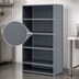 Thumbnail image #3 for Quantum IRONMAN Stationary Closed Steel Shelving Unit with 4 Shelves, 12 x 36 x 39 Inches