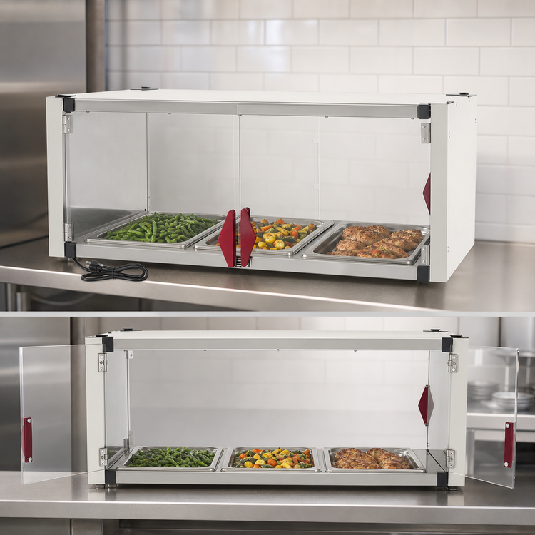 Product image #4 for Metro Super Erecta Hot Enclosed Heated Shelf Kit, 48 x 24-Inch, 120V
