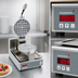 Thumbnail image #3 for Star SWBB Countertop Single Round Belgian Waffle Baker, 7-Inch Round Grid, Digital Controls