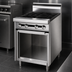 Thumbnail image #3 for Jade Range Titan JTRH-2-A 12-Inch Heavy Duty Gas Range with (2) Open Burners and Cabinet Base