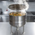 Thumbnail image #2 for Crown DL-80 80 Gallon Direct Steam Stationary Kettle with Tri-Leg Base