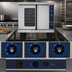 Thumbnail image #3 for Duke 613-G1XX Single Deck Full-Size Gas Convection Oven with Solid State Controls