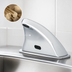 Thumbnail image #3 for T&S Brass ChekPoint Ligature Resistant 4-Inch Centerset Deck Mount Touchless Electronic Sensor Faucet, Chrome Plated Brass, 0.5 GPM