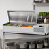 Thumbnail image #4 for Turbo Air E-Line 47-1/4 Inch Countertop Refrigerated Salad Table, Side-Mounted Self-Contained, 8-Pan Capacity