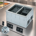 Thumbnail image #3 for Vollrath Two-Well Induction Dry Hot Food Well Drop-In, 28-1/4
