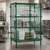 Thumbnail image #3 for EagleGard Stationary Open Wire Security Cage with Double Padlock Doors, 33-1/4 x 33-1/4 x 67 Inches