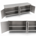 Thumbnail image #3 for John Boos 108-Inch x 36-Inch Enclosed Stainless Steel Work Table with Cabinet Base and Hinged Doors