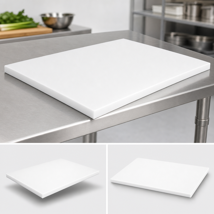Product image #3 for John Boos 36" x 30" Reversible Poly Work Table Top Replacement for TC, M & GMT Tables