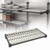 Thumbnail image #3 for Cambro Camshelving Elevation Series Wall Shelving Add-On Shelf Kit, 24 x 30 Inches, Vented, Brushed Graphite
