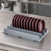 Thumbnail image #4 for Cambro Camshelving Dome Drying & Storage Cradle for 24-Inch Deep Shelves, 10-Slot, Soft Gray, Pack of 5