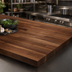 Thumbnail image #3 for Boos Block Blended Edge Grain American Black Walnut Kitchen Countertop, 48 x 36 x 1-1/2 Inch, Varnique Finish