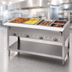 Thumbnail image #3 for Aerohot 4-Well Gas Hot Food Unit Steam Table with Open Base and Carving Board