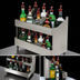 Thumbnail image #3 for Advance Tabco Underbar Basics™ 30-Inch Double-Tier Stainless Steel Speed Rail