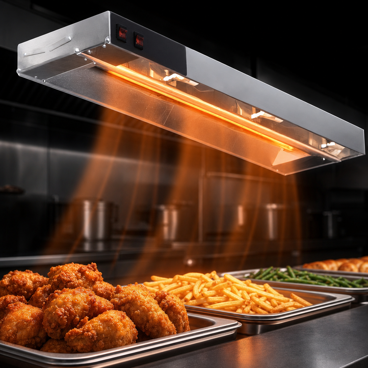 Product image #3 for Eagle RedHots 36-Inch High-Watt Single Rod Unlighted Strip Heat Lamp, 120V