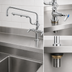 Thumbnail image #3 for UltraRinse Single-Hole Deck-Mount Mixing Faucet with 12-Inch Swing Nozzle and 10-Inch Spray Arm