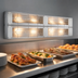 Thumbnail image #3 for Hatco Glo-Ray 60-Inch Lighted Double Infrared Strip Heater