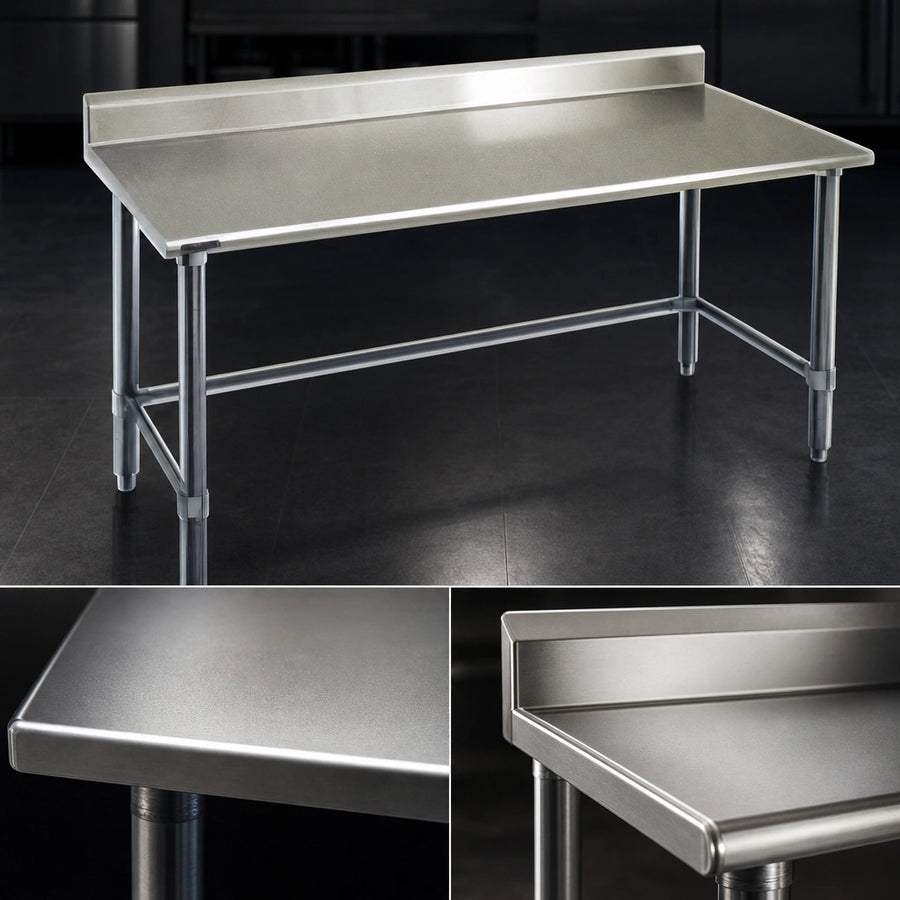 16-Gauge Stainless Steel Top