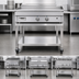 Thumbnail image #3 for Garland E24 & G24 Series 60-Inch Stainless Steel Equipment Stand with Tubular Legs