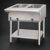 Thumbnail image #3 for Eagle Group 33-Inch Natural Gas Open-Well Hot Food Table with Two 12 x 20 Dry Wells