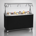 Thumbnail image #3 for Vollrath 2-Series Affordable Portable 46-Inch Mobile Utility Station with Lighted Breath Guard and Sliding-Door Storage