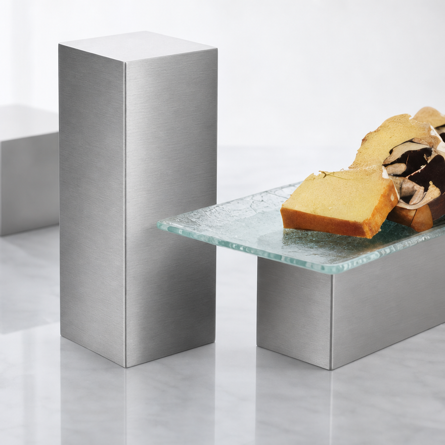 Brushed Stainless Steel Construction