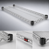 Thumbnail image #3 for Eagle Group QuadTruss Quad-Adjust 42 Inch x 14 Inch Stainless Steel Wire Shelf