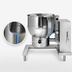Thumbnail image #3 for Groen DEE/4-60C 60-Gallon Electric Tilting Steam Kettle with 2/3 Jacket and 316 Stainless Steel Liner