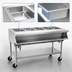 Thumbnail image #3 for Eagle Group SPHT5-240 Portable 5-Well Electric Sealed Well Hot Food Table