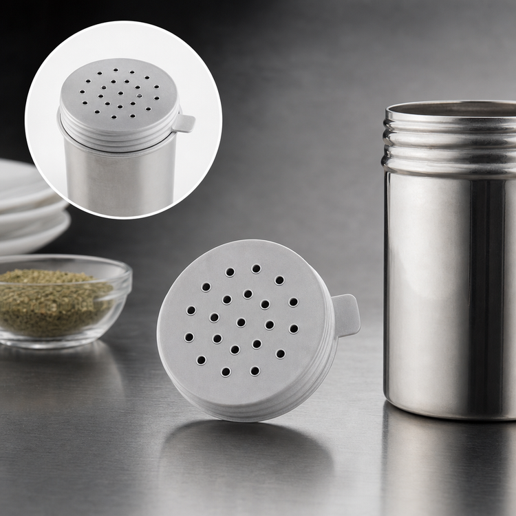 Product image #3 for American Metalcraft T10SDC Coarse Perforated Polycarbonate Shaker Top for 10 oz Shakers