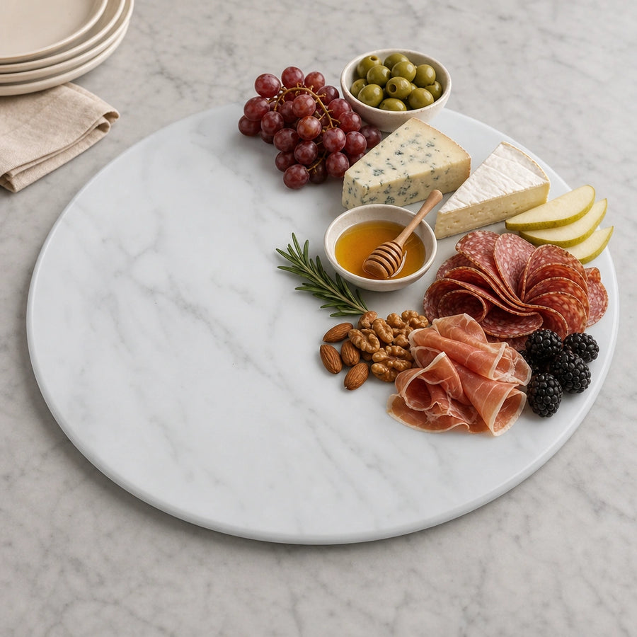 Round Serving Board