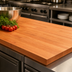 Thumbnail image #3 for Boos Block American Cherry Edge Grain Kitchen Countertop, 42 x 25 x 1-1/2 Inch, Varnique Finish